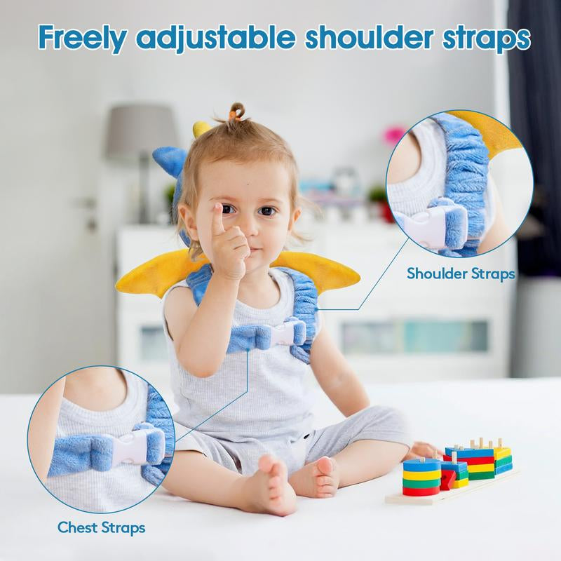 Babybond Baby Head Protector Pad - Adjustable Safety Cushion Backpack for Infants & Toddlers, Head Protection for Learning to Walk