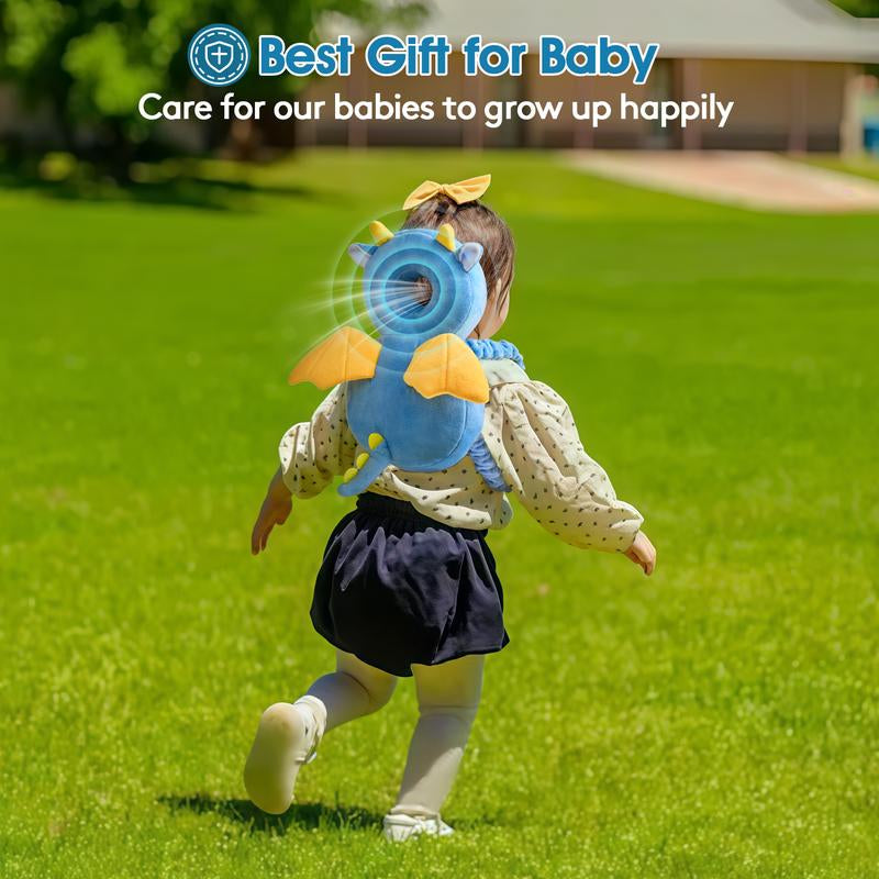 Babybond Baby Head Protector Pad - Adjustable Safety Cushion Backpack for Infants & Toddlers, Head Protection for Learning to Walk